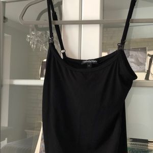 Isabella Oliver Maternity/Nursing Top in Black